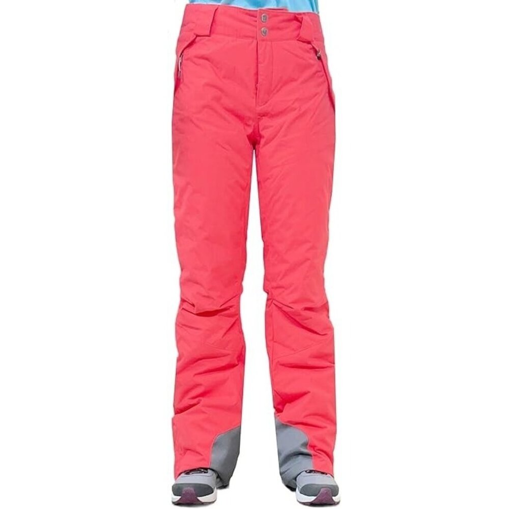 Columbia Snow Pants Women XS Waterproof Arctic Trip Omni Heat Adjustable NWT Red